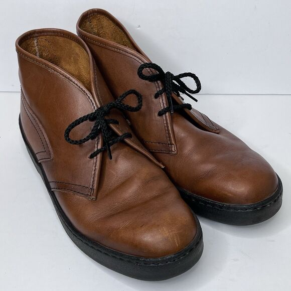 Other - Original Bates Floaters Brown Leather Lace Up Ankle Chukka Boots Men’s Size 10